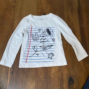 Girls cute long sleeve top - Size 5